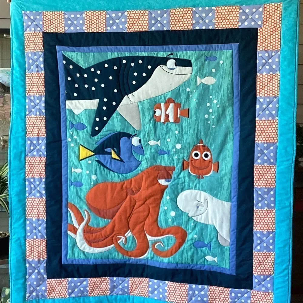 Ocean Adventure Fish Quilt